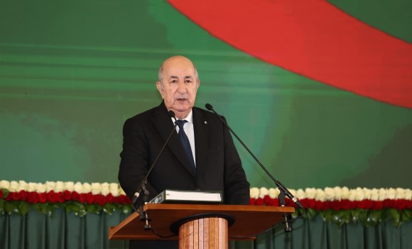 Le président de la République, M. Abdelmadjid Tebboune